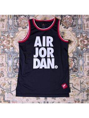 Nike Air Jordan Boys Basketball Jersey Shirt Size Large Youth